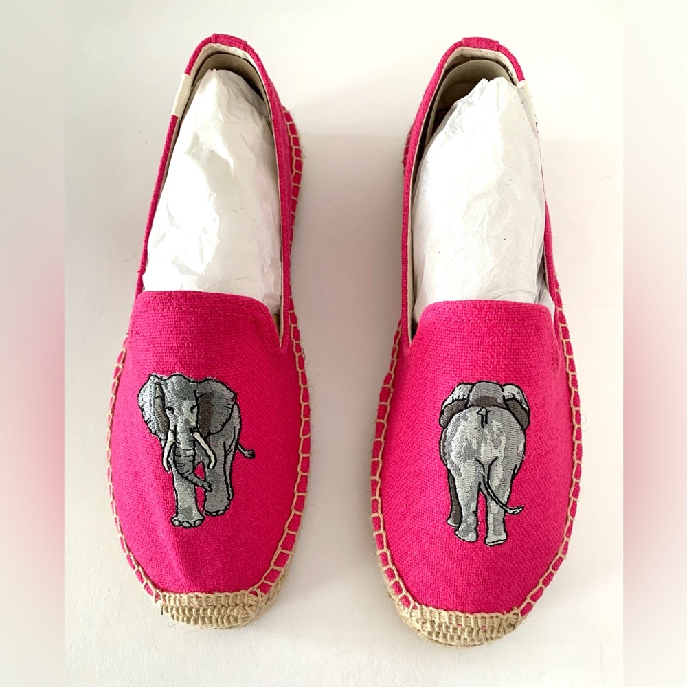 Soludos Espadrilles With Elephants. - image 1